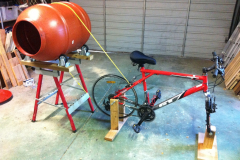 2012/05/05 Bicycle Powered Seedball Machine